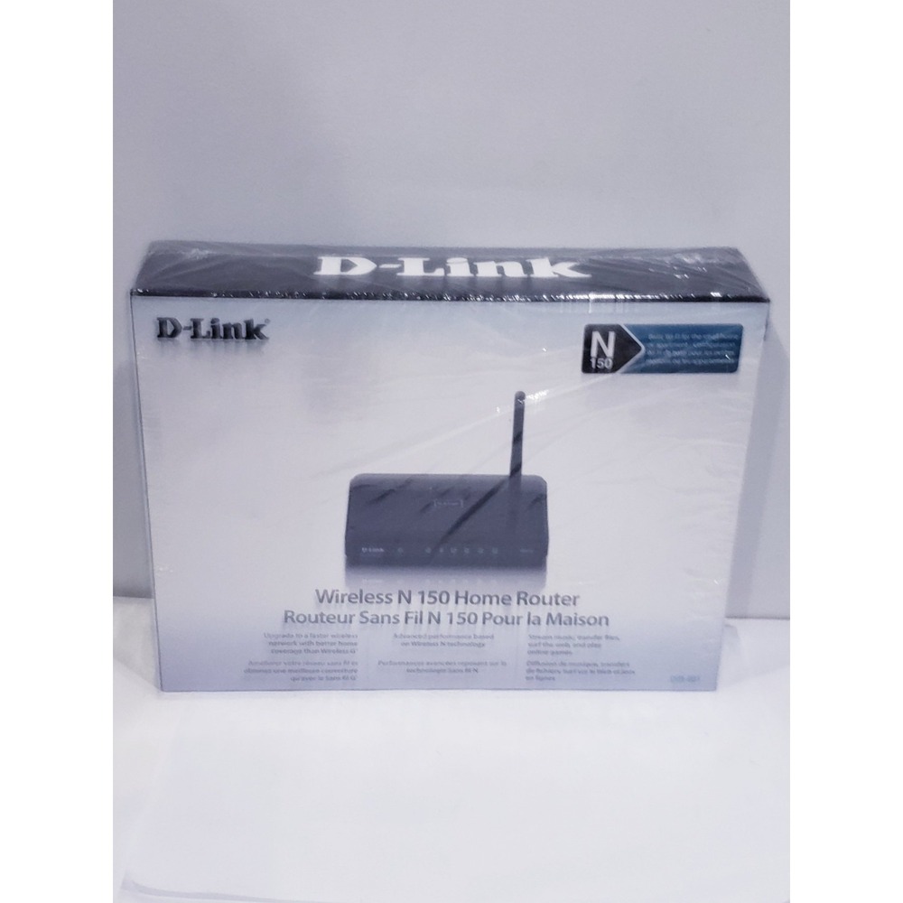 D-Link DIR-601 150Mbps Wireless-N WiFi 4-Port Internet Home Router - NEW
